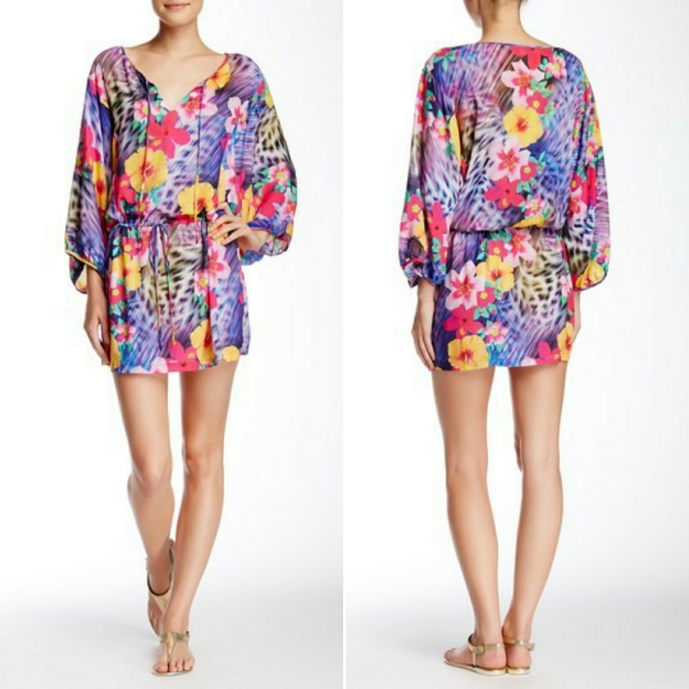 Nanette Lepore Playa Tropical Tunic